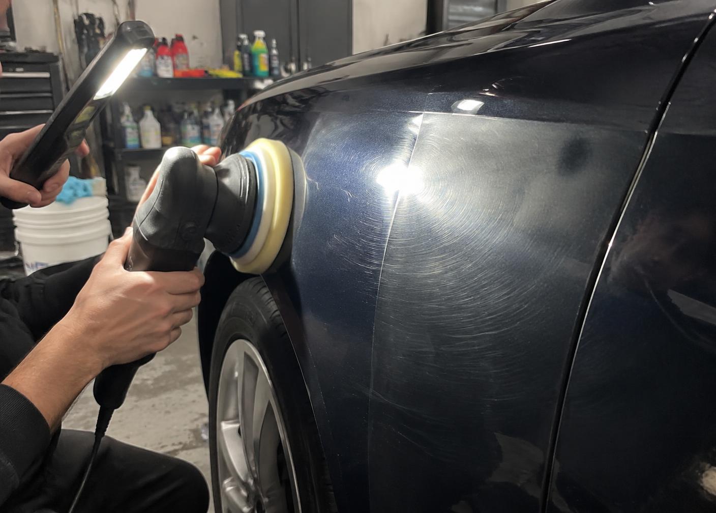Paint correction where needed