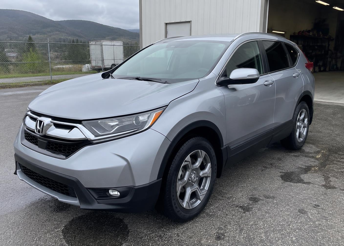Clean silver SUV after exterior detailing