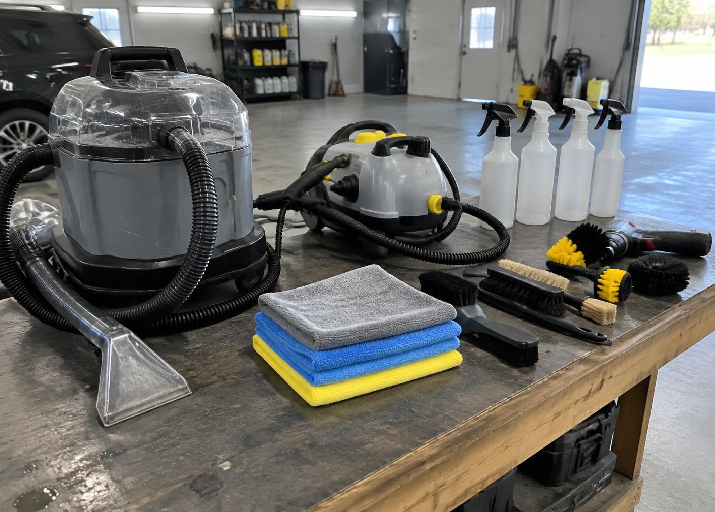 Dry extraction and agitation