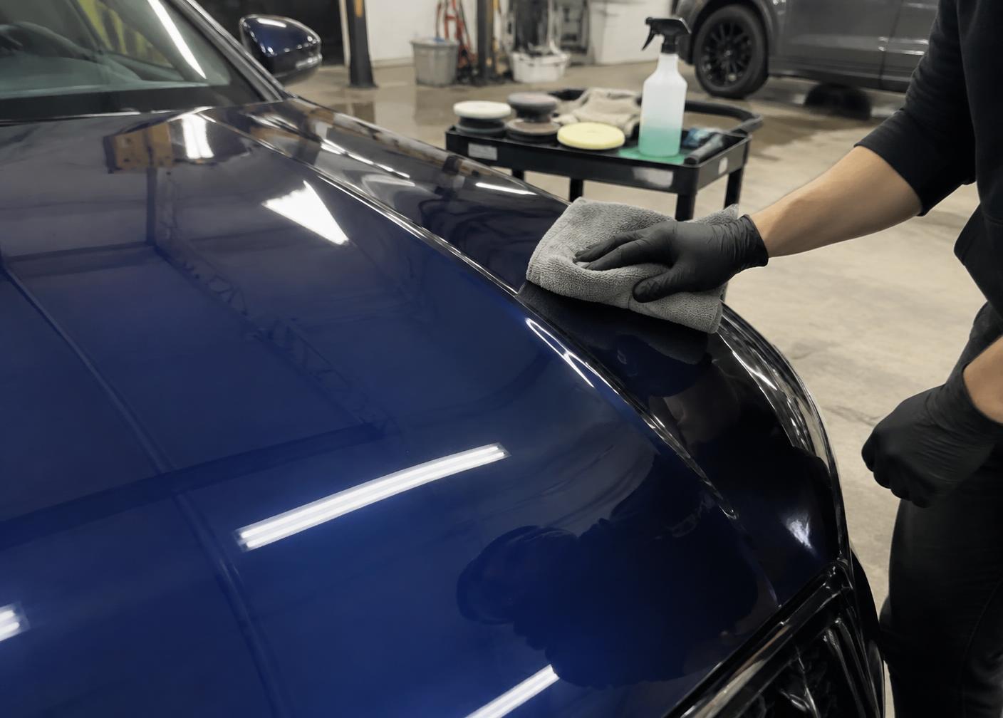 Inspect, finish and hand over