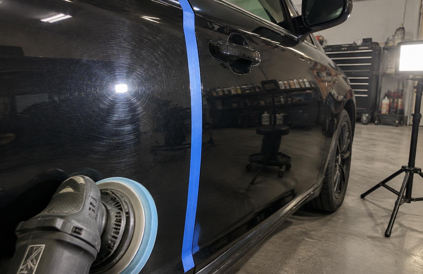 Paint Correction detailing work by Dynamic Auto Detailing in Salmon Arm